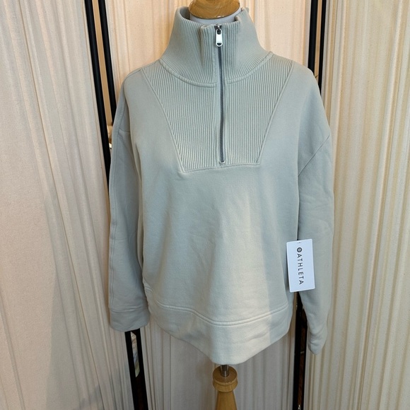 Athleta Sweaters - Athleta Cream Cowl Neck Sweater